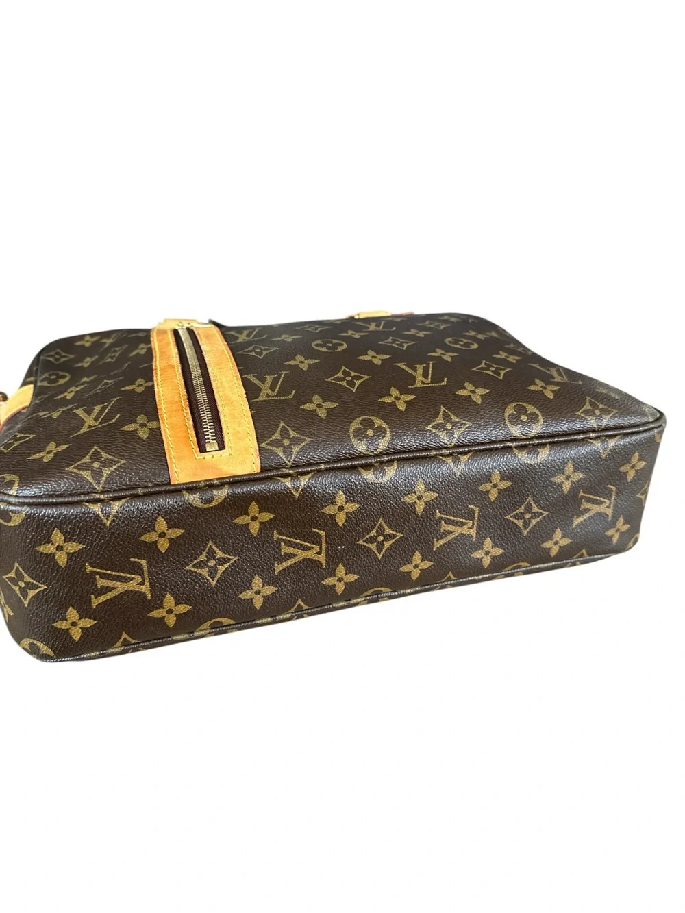 Louis Vuitton Monogram Canvas Messenger Bag in Brown and Tan
